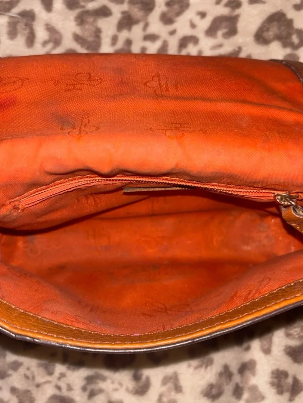 Vintage Cole Haan Brown Leather Crossbody